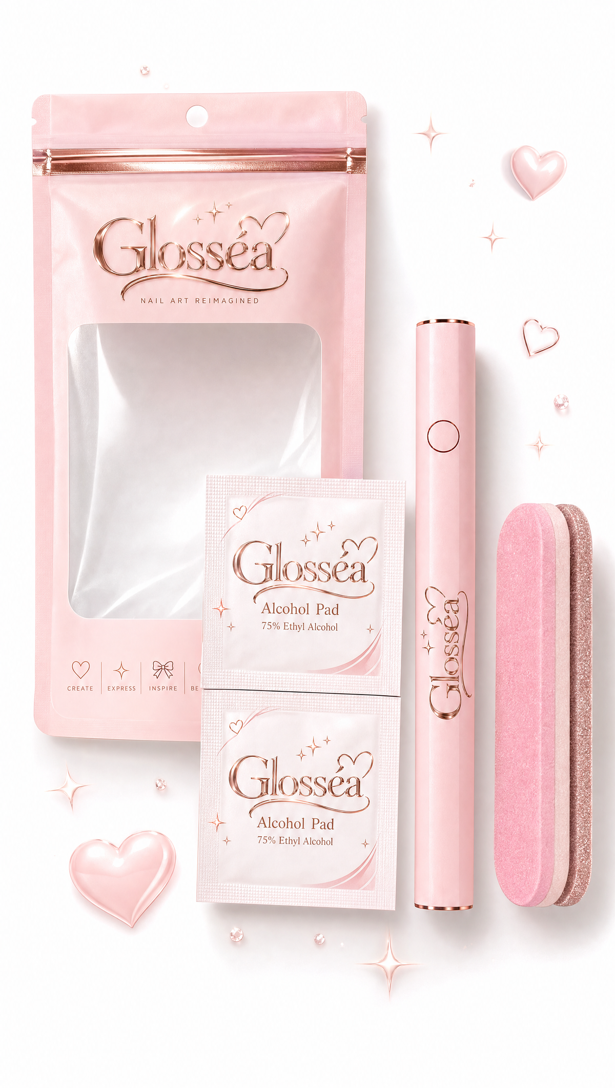 Glossea™ Mini Uv light Kit